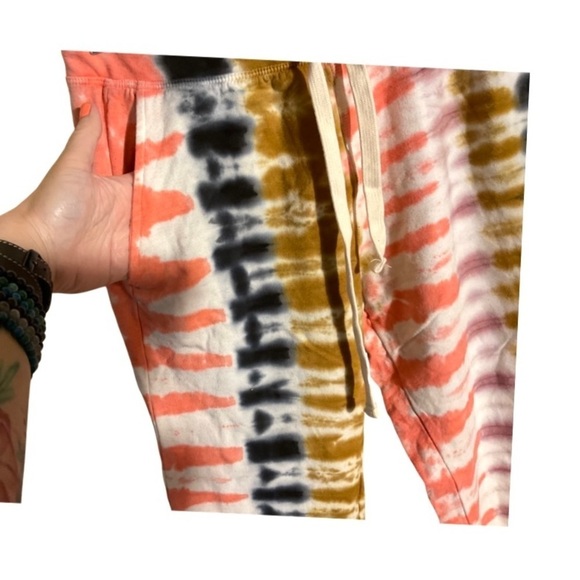 🔥 SALE - WOMEN’S Electric & Rose Tie Dye Sweatpants Joggers -Size Small - Picture 4 of 8